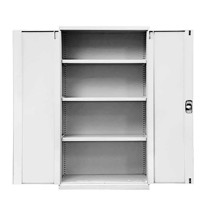 KERUINI/科瑞尼 层板式储物柜 H3000-7035 尺寸 1000×500×1800mm 层板承重150kg 灰白色 1台