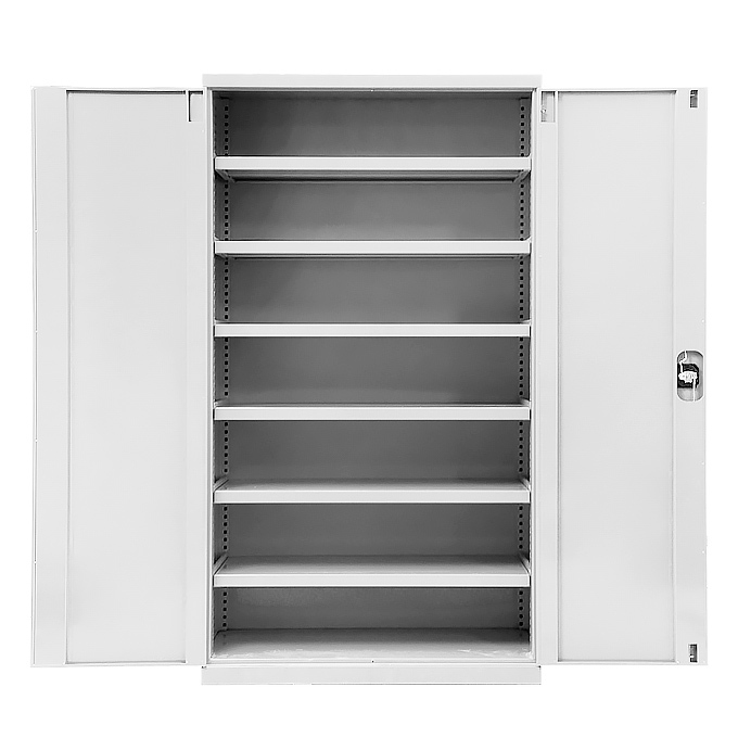 KERUINI/科瑞尼 层板式储物柜 H6000-7035 尺寸 1000×500×1800mm 层板承重150kg 灰白色 1台