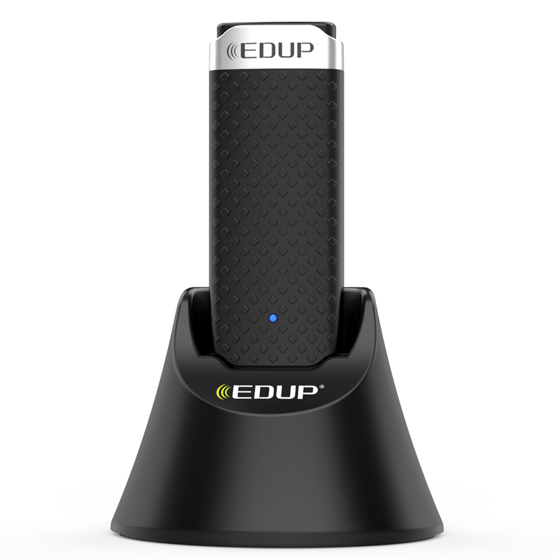 EDUP/ 翼联 1200MB双频无线网卡 EP-AC1610 PCI 高速双频USB无线网卡带底座延长线 随身WiFi接收器 1个