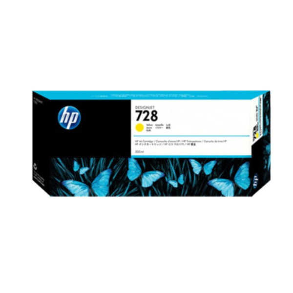 HP/惠普 728墨盒 F9K15A 黄色 适用T730/T830 300mL 1个