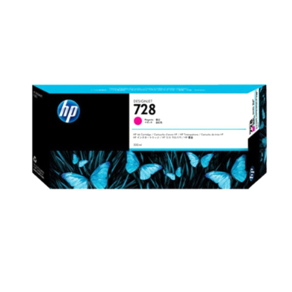 HP/惠普 728墨盒 F9K16A 品红色 适用T730/T830 300mL 1个