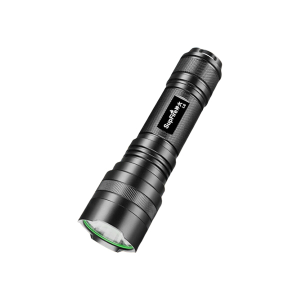 SUPERFIRE/神火 手电筒 L6 10W+1节5200mAh电池+1充电器 1套
