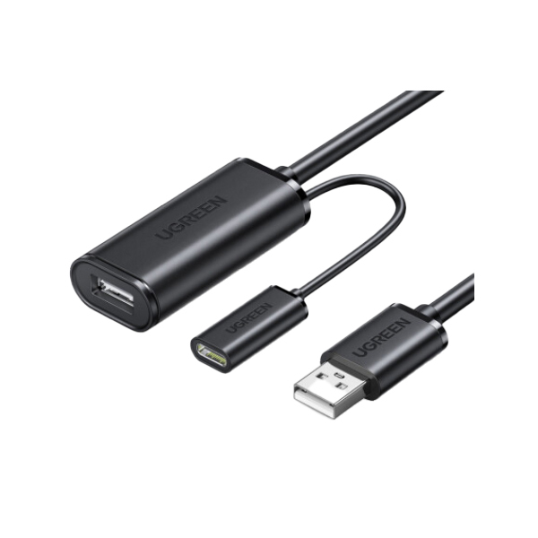 UGREEN/绿联 USB2.0延长线 10326 30m 黑色 1根