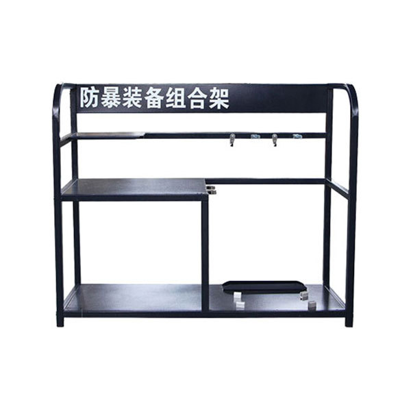 HONGLIE/轰烈 防暴装备架 冷轧钢板 1100×400×1150mm 警蓝色 空柜 1个