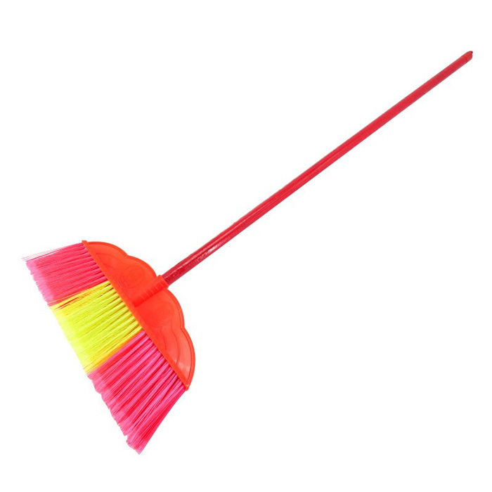 ICEY/冰禹 BYll-32系列硬毛塑料扫把 大双喜开绒带木杆 宽42cm 杆长95cm 1把