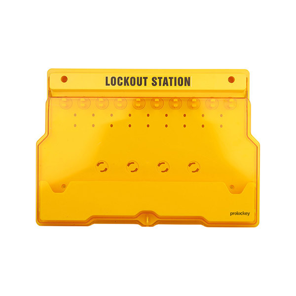 PROLOCKEY/洛科 锁具管理站 LS03 黄色 宽565mm 高400mm 厚65mm 可挂20把挂锁和其它锁具 不含配件 1个