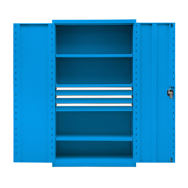 KERUINI/科瑞尼 重型工具置物柜 F33000-5015 尺寸1023×500×1800mm 层板称重150kg 蓝色 1台