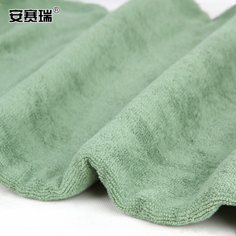 SAFEWARE/安赛瑞 棉质毛毯 700208 宽1.5m 长2m 草绿色 1条