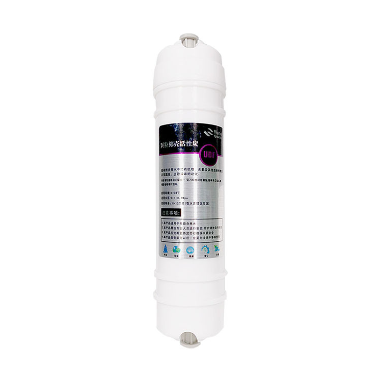 XS/新泩 韩式快接净水器通用颗粒活性炭滤芯 10" 快接UDF 1支