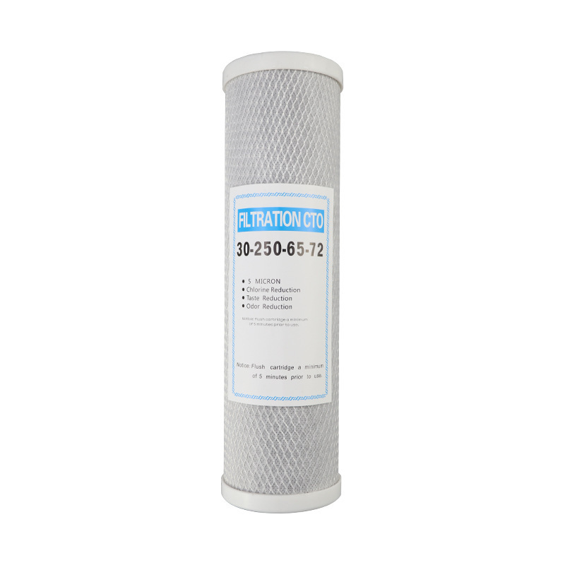 XS/新泩 通用家用商用净水器烧结炭棒滤芯 10" 平压CTO 1支