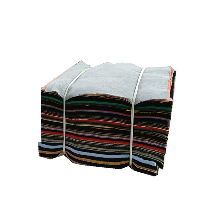 DH/鼎红 工业清洁抹布 混色装25kg 1包 1捆