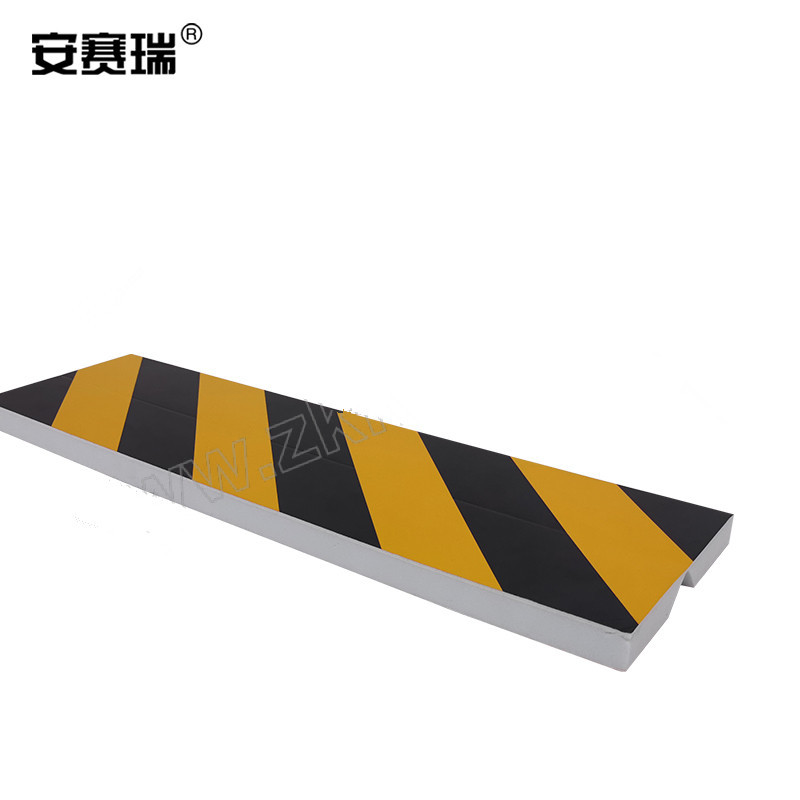 SAFEWARE/安赛瑞 警示防撞棉 310290 1000×150×20mm 黄黑色 EVA+反光膜+3M背胶 1片