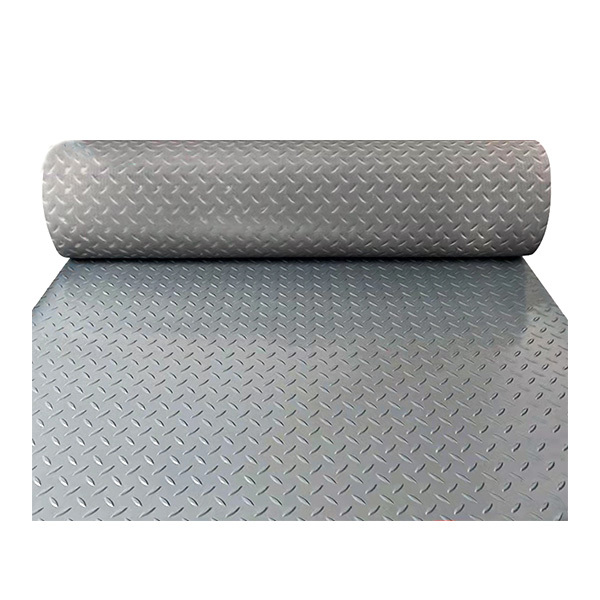 WEIERWEI/威尔韦 PVC防滑走道地垫 人字纹 15m×900mm 全灰色 厚1.6mm 1块