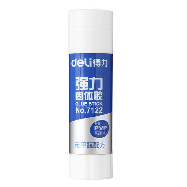 DELI/得力 固体胶 7122 21g 12只/盒 1盒
