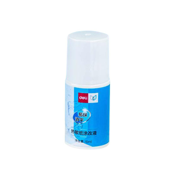 DELI/得力 热敏纸涂改液 71931 10mL 1瓶