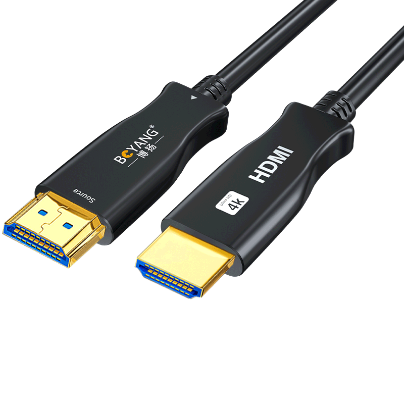 BOYANG/ 博扬 光纤HDMI线2.0版 BY-HDMI2.0a-F30m 4K 60Hz发烧级HDR数字超高清线18G 1条