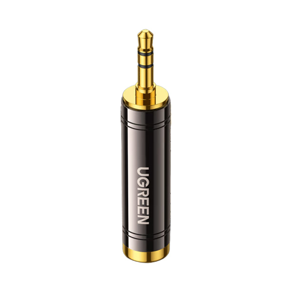 UGREEN/绿联 3.5mm转6.5mm音频转接头 60711 耳机转换头 公对母插头 1个
