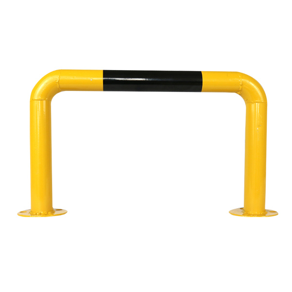 INFELUN/英飞朗 U型挡车护栏 800×300×2mm 黄黑色 钢管 1个