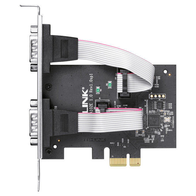 TP-LINK/普联 PCI-E转2口RS232串口转接卡 TL-SA102E工业级 1台