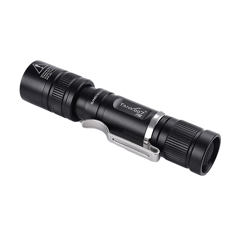 TANK007/探客 紫外线照明手电筒 F2 套装 3W 进口UV LED灯波长365nm 白紫双光可调 检测照明双功能 1支