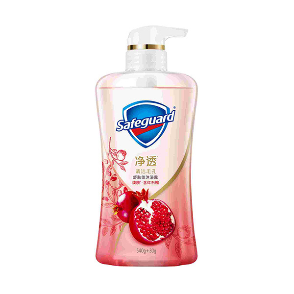 SAFEGUARD/舒肤佳 红石榴焕肤排浊啫喱沐浴露 6903148300695 540mL 1瓶