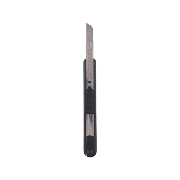 M&G/晨光 普惠型全包塑金属美工刀 ASSN2254 9mm 黑色 1把