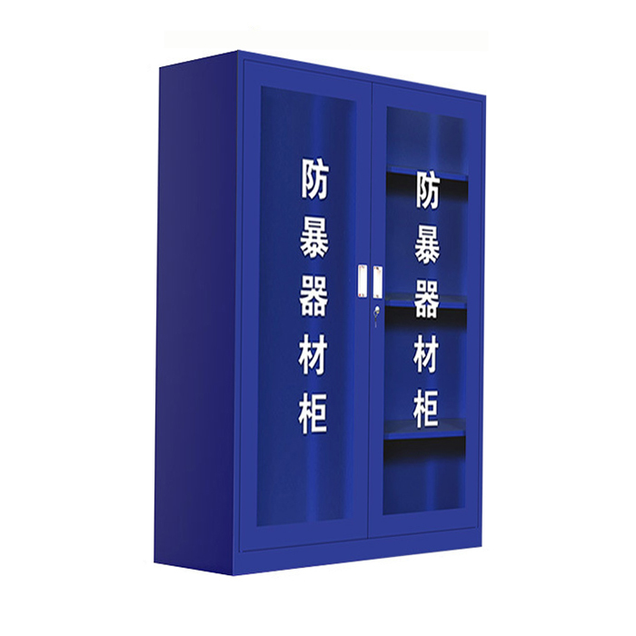 JOYH/震海 防爆器材存放柜 ZH-XF12 尺寸1200×390×1600mm 层板承重30kg 蓝色 1台