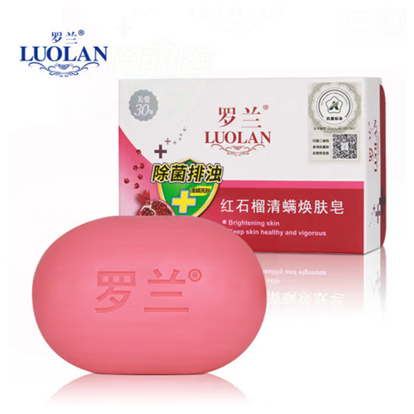 LUOLAN/罗兰 红石榴清螨焕肤皂 6938317903124 100g 1块