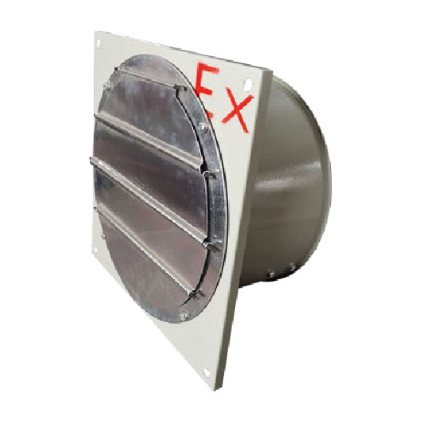 HEYUNCN/恒运 防爆排风扇(带百叶) BFAG-400 220V 180W 2400m³/h ExdIIBT4 Gb防爆 1台