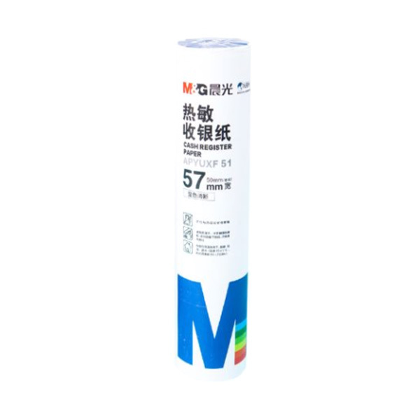 M&G/晨光 热敏收银纸 APYUXF51 57×50mm 4卷 1包