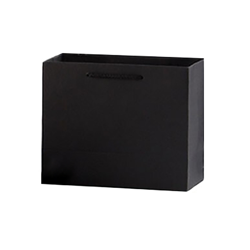 ICEY/冰禹 手提纸袋 BJls-15系列22×10×18cm(横款) 黑卡纸 1个