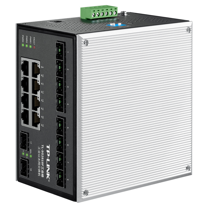 TP-LINK/普联 简单网管交换机 TL-SG2818F工业级 8千兆电口+10千兆光口 1台