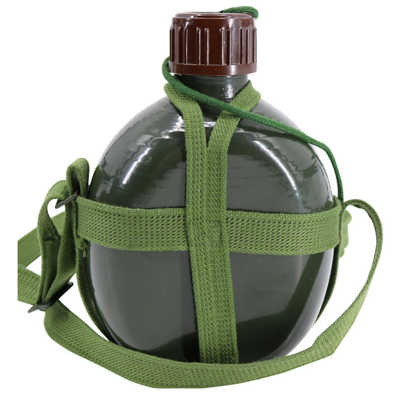ICEY/冰禹 水壶 BYll-1314 军绿色 2L 铝制 21.5×15×10cm 1个