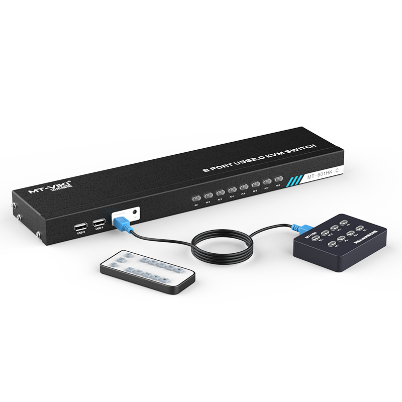 MT-VIKI/迈拓维矩 8口机架式HDMIKVM切换器 MT-801HK-C 1台