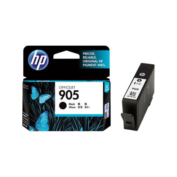 HP/惠普 905墨盒 T6M01AA 黑色 适用hp OJ6960/6970打印机 1个