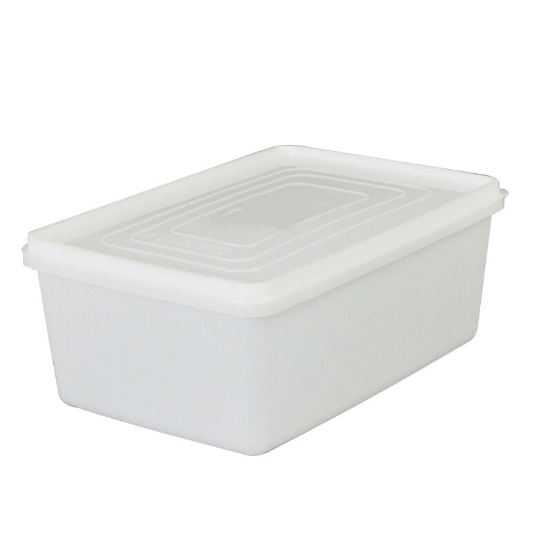 ICEY/冰禹 BYll-1394系列储物冷藏保鲜盒 C3号 5L 315×205×105mm 白色 1个