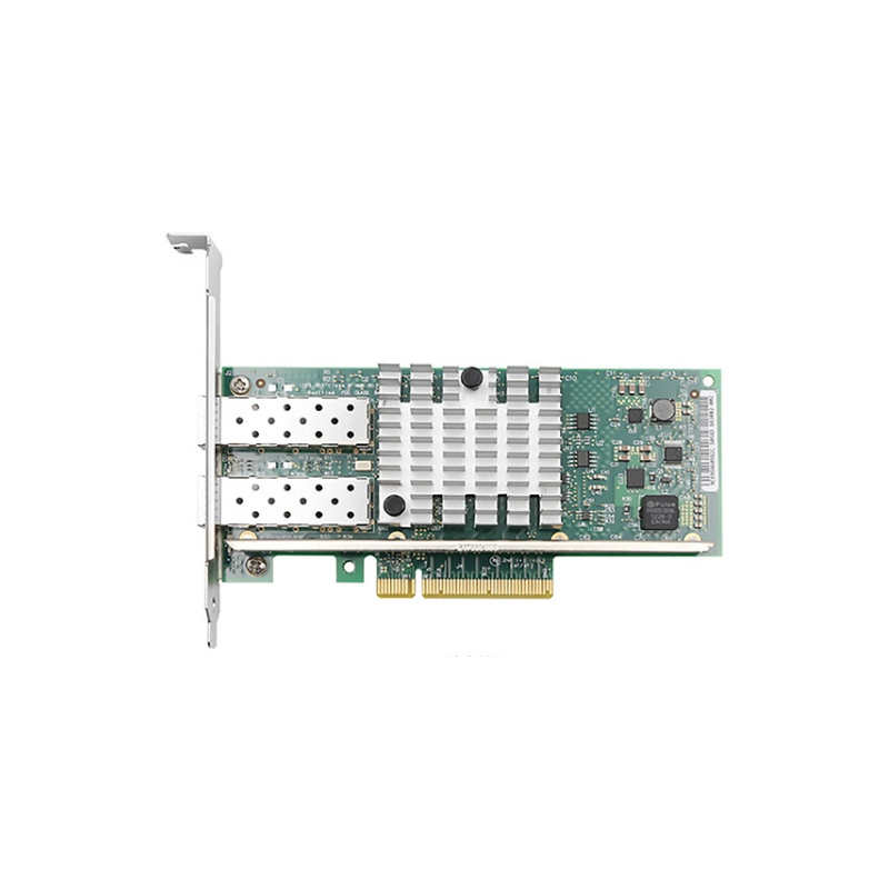 BOYANG/ 博扬 万兆光纤网卡 BY-X520-DA2 intel82599芯片PCI-E网卡 双口SFP+光口服务器10G网络适配器不含模块 1块