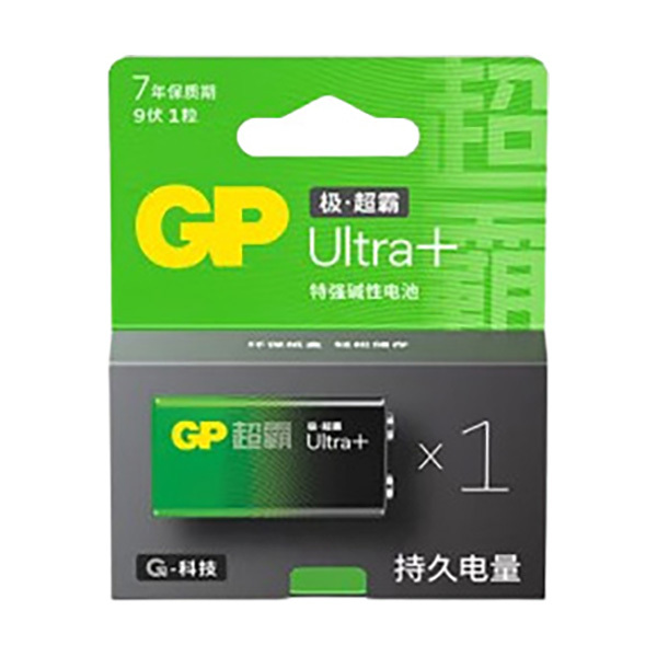 GP/超霸 碱性电池 1604AUP 9V 1个