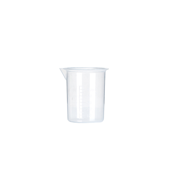 WJZX/五金专选 塑料量杯 无柄 50mL 上口径4.46cm 下口径4.13cm 高5.75cm 1个