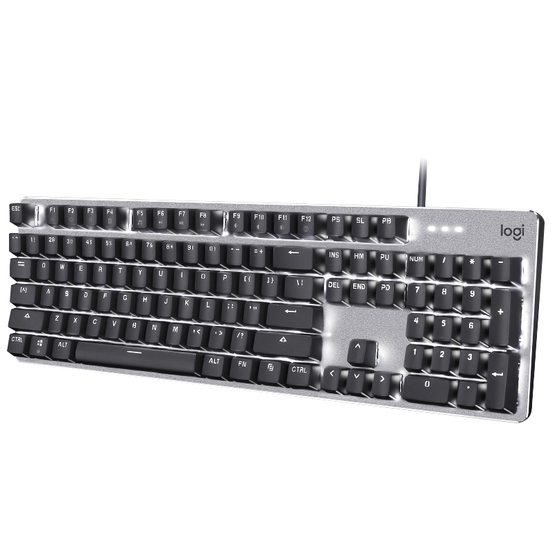 LOGITECH/罗技 机械键盘 k845青轴 USB 1个