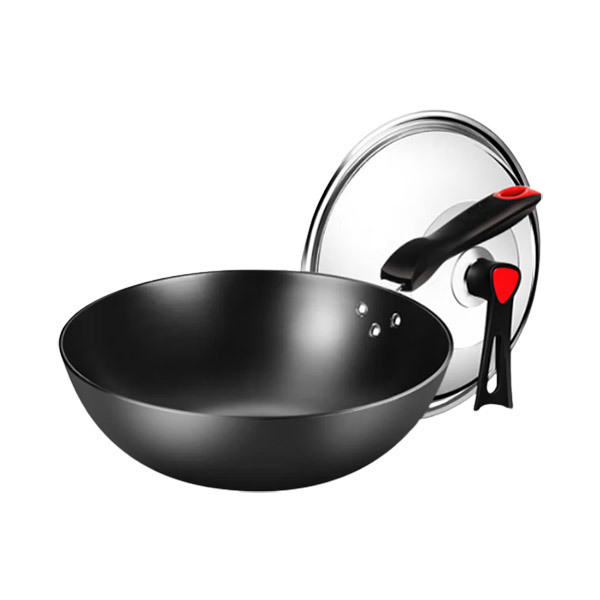 COOKER KING/炊大皇 传世不锈铸铁炒锅 C32D2 32cm 1件
