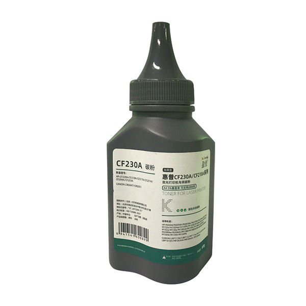 INK CARTRIDGE/盈佳 碳粉 CF230A/CF218A 黑色 60g 适用惠普CF218A/CF230A系列 1罐
