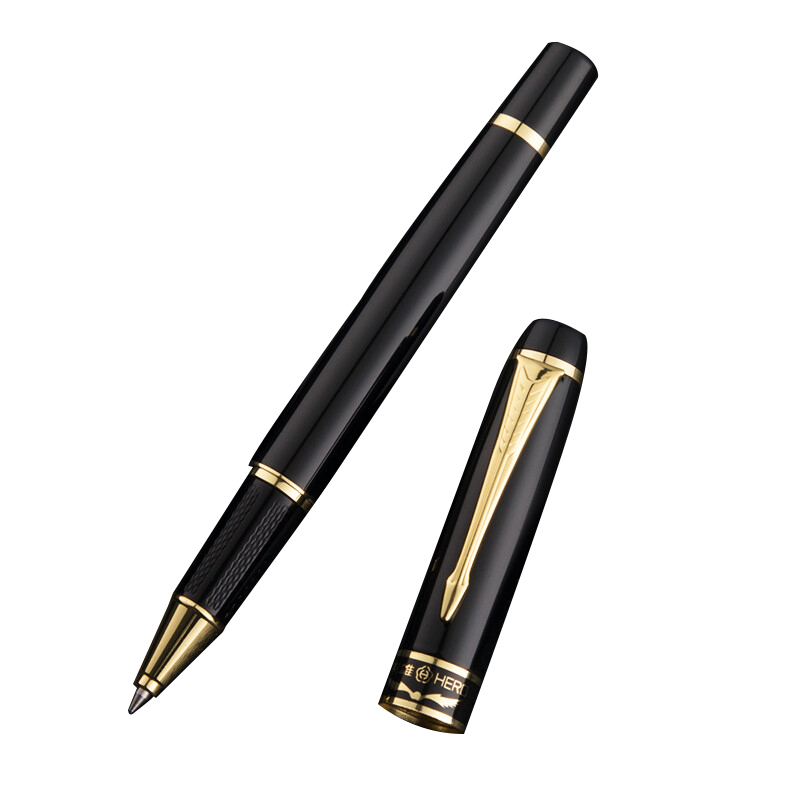 HERO/英雄 宝珠笔 1501 0.5mm 黑色 宝珠笔单笔+笔芯+礼盒 1套