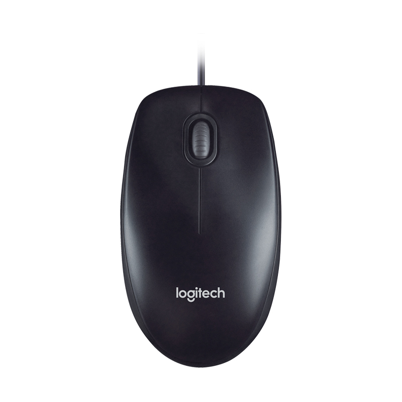 LOGITECH/罗技 鼠标 m90 USB 黑色 1个