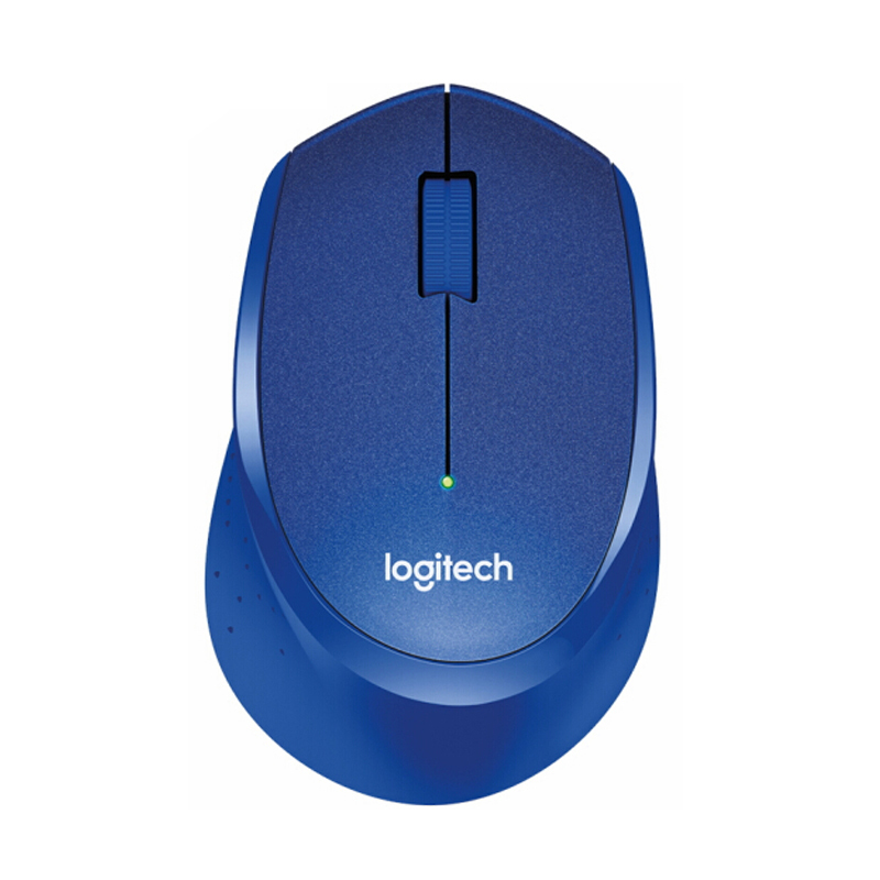 LOGITECH/罗技 鼠标 m330蓝 USB 1个