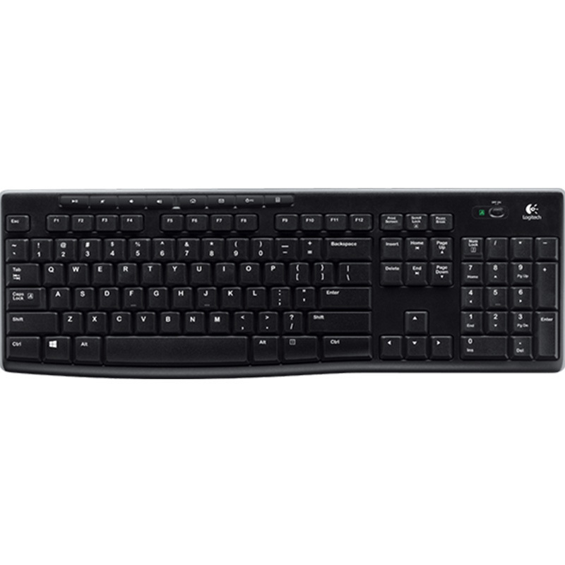 LOGITECH/罗技 键盘 k270 USB 黑色 1个