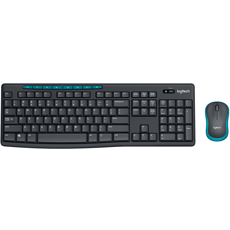 LOGITECH/罗技 键鼠套装 mk275 无线 黑色 1套