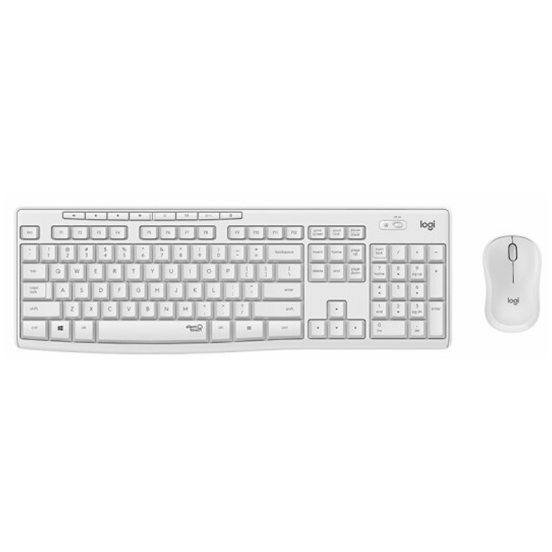 LOGITECH/罗技 键鼠套装 mk295白 无线 1套
