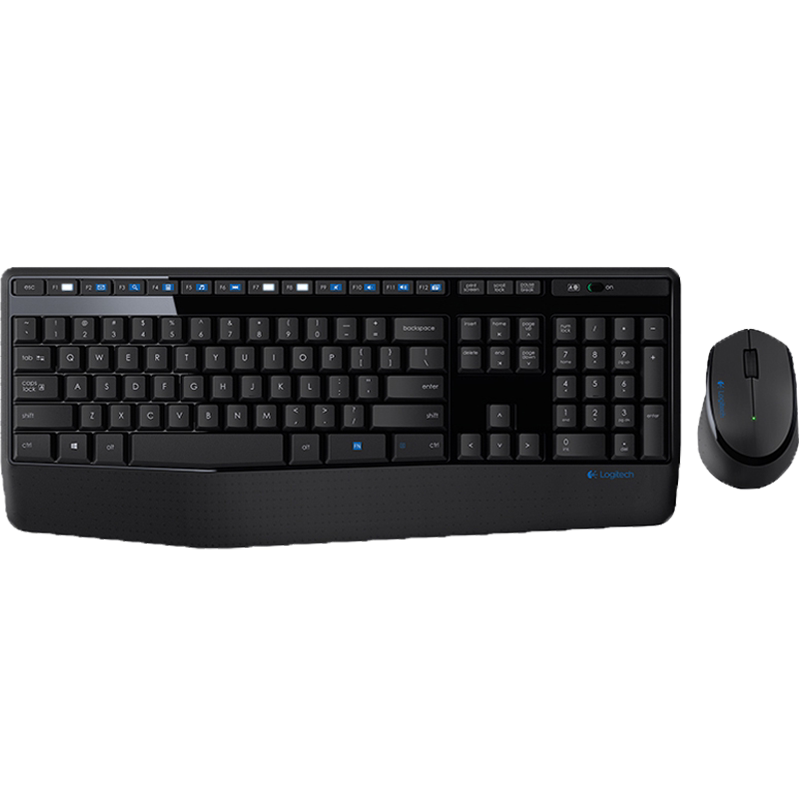 LOGITECH/罗技 键鼠套装 mk345 无线 黑色 1套