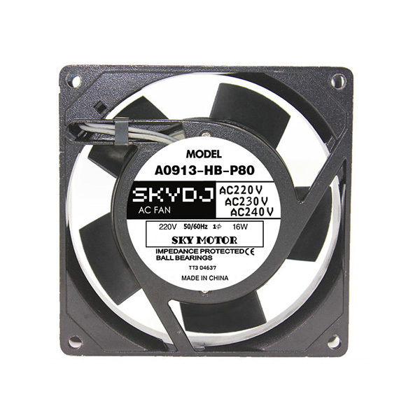 SKYDJ 散热风扇 A0913-HB-P80 外形尺寸92×92×25mm AC220V 16W 1台